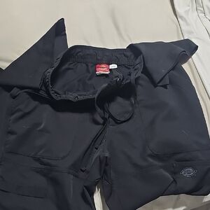 Dickies Black Scrub Pants